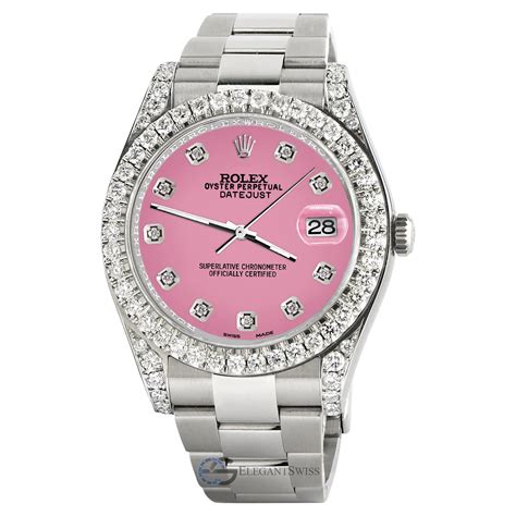 rolex cadran rose